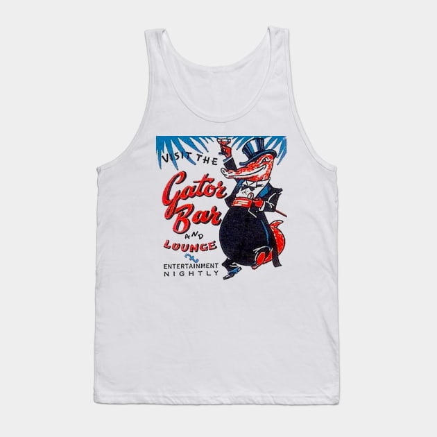 Gator Bar Tank Top by MindsparkCreative